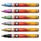 Molotow One4All Acrylic Markers - Set of 6, Metallic Colors, 2 mm